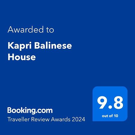 דירות אובוד Kapri Balinese House מראה חיצוני תמונה